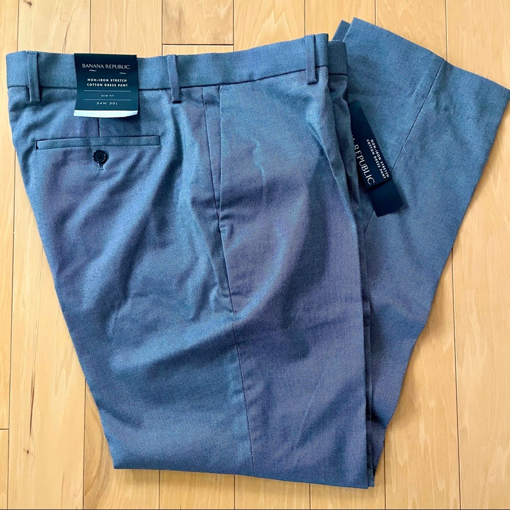 \\ Banana Republic| Non- Iron Stretch Dress Pant